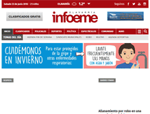 Tablet Screenshot of infoeme.com